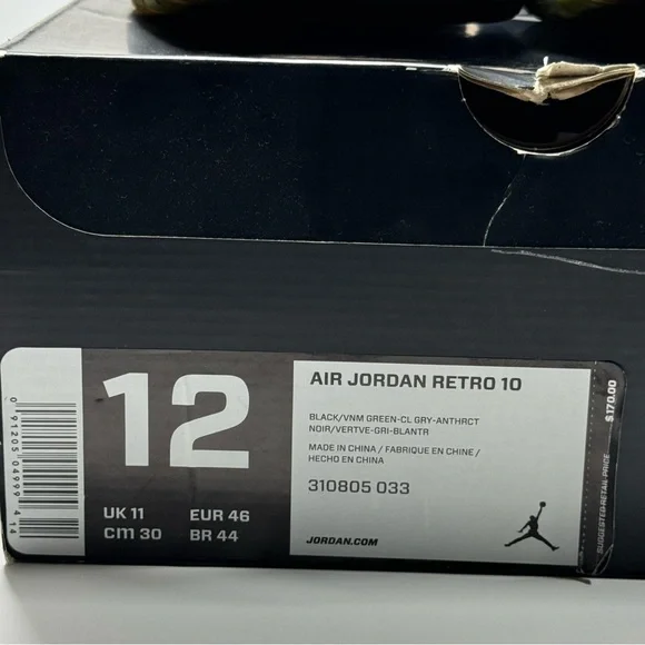 The Jordan 10 Retro Venom Green - Picture 13 of 13